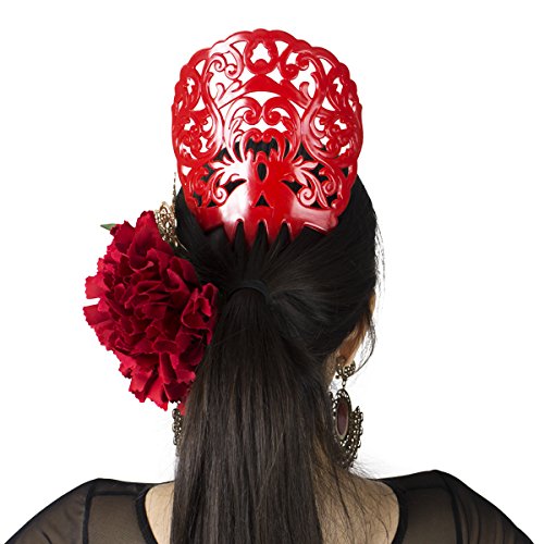 Ole ole flamenco češalj za kosu crvena flamenko plesačica španjolski češljevi peineta flamenca roja ukrasni igle za kosu