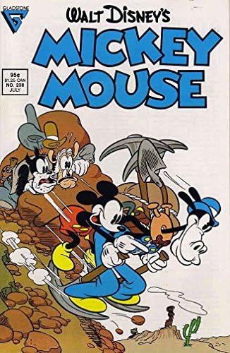 Mickie Mouse 238 m / m; strip Gladstone