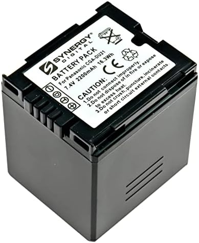 Synergy baterije digitalne kamkordere, kompatibilne s Power 2000 ACD695 kamkorderske baterije, set od 3