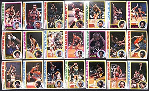1978. Topps NM AVG Kompletni 132 košarkaški set s kartonom Nice D79685 Ocjenjivanje NM - Nepotpisane košarkaške karte