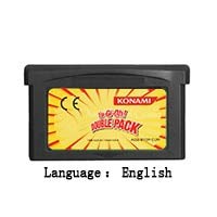 ROMGAME 32-bitna ručna konzola za video igre Carelge Cartridge Yu-Gi-oh! Dvostruko pakirati engleski jezik EU verzija siva školjka