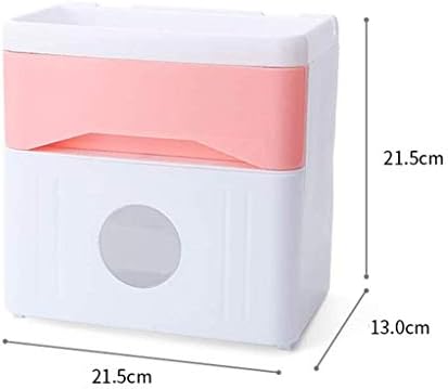 JYDQM kupaonica vodootporna kutija za tkivo plastični držač za tuširanje salveta zid montirani držač za toliet papir