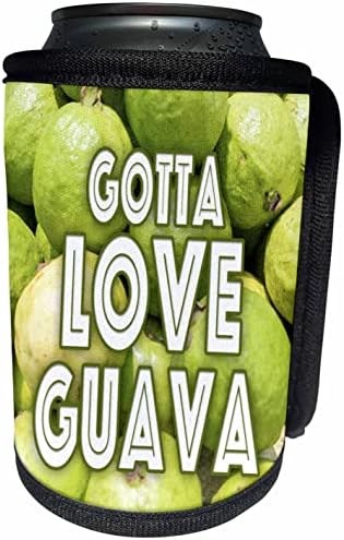 3Drose Slika riječi mora voljeti guavu - može omotati hladnjače boce