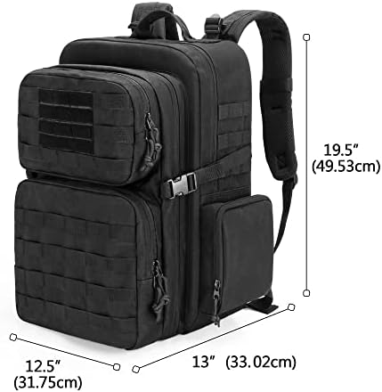Damero Trauma za prvu pomoć, ruksak, Molle Assault Pack Tactical Backpack Medical Bug Out torba za planinarenje, planinarenje lova