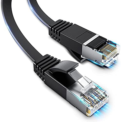 Musment Cat 8 Ethernet kabel 3ft 6ft 10ft 15ft 20ft 25ft 30ft 30 ft 50ft 100ft, LAN mrežni kabel 40Gbps, 2000MHz s RJ45 konektorom,