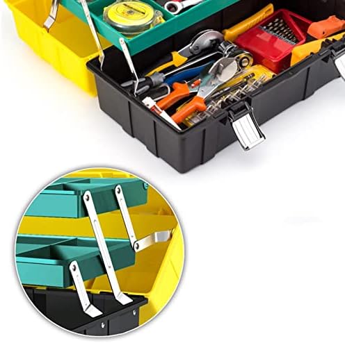 YCFBH 3 sloj presavijanja alata Multifunkcionalna plastična kućišta za održavanje kućanstva Električar alat kutija za opremu alata