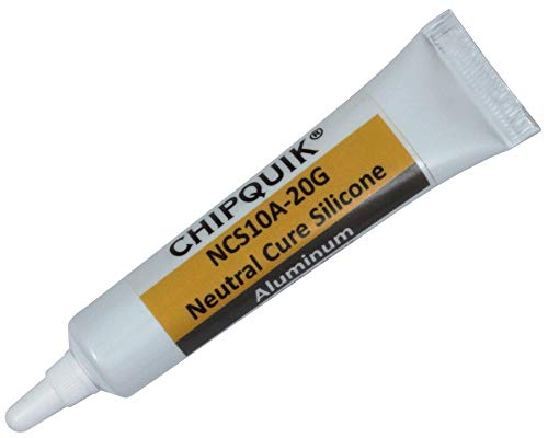 CHIP QUIK NCS10A-20G Neutralni lijek Silikonski ljepilo za brtvilo 20g Stisni cijev za precizno dodjeljivanje