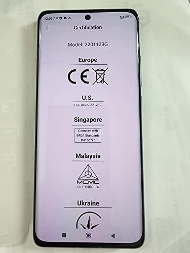 Xiaomi 12 5G + 4G LTE 256GB + 8GB Snapdragon® 8 GEN 1 Globalno otključano 50MP Pro Ose kamera +