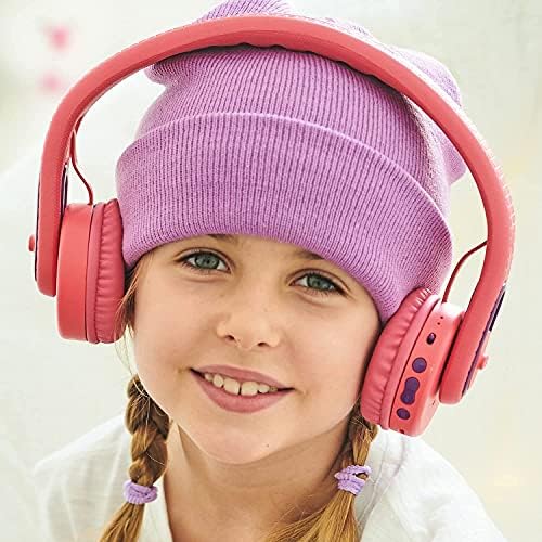 Oznaka Pink 4 Kids Smartwatch s ružičastim zavojima Slušalice
